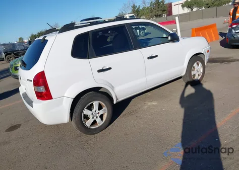 2006 Hyundai Tucson Gl from USA, damaged, VIN KM8JM12BX6U402425